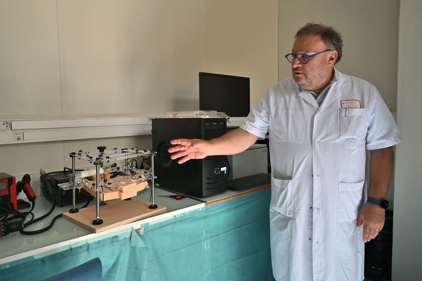 Banc d'essai sur-mesure de la plateforme technologique